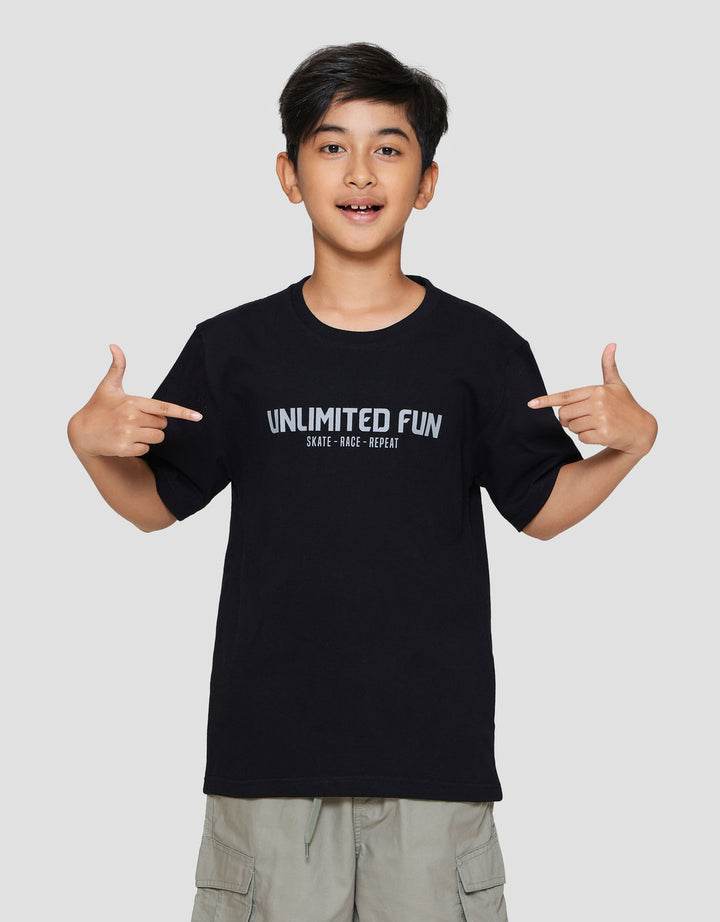 Nevada Unlimited Fun Kaos Anak Laki-laki