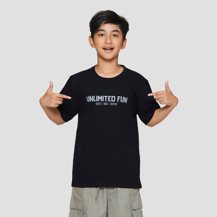 Nevada Unlimited Fun Kaos Anak Laki-laki