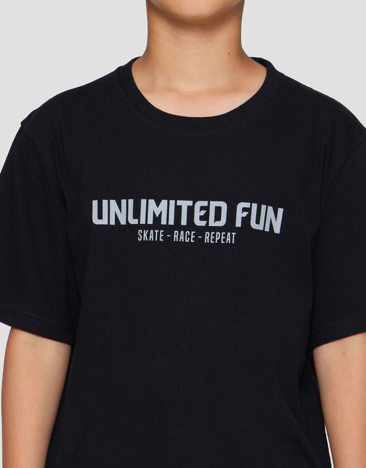 Nevada Unlimited Fun Kaos Anak Laki-laki