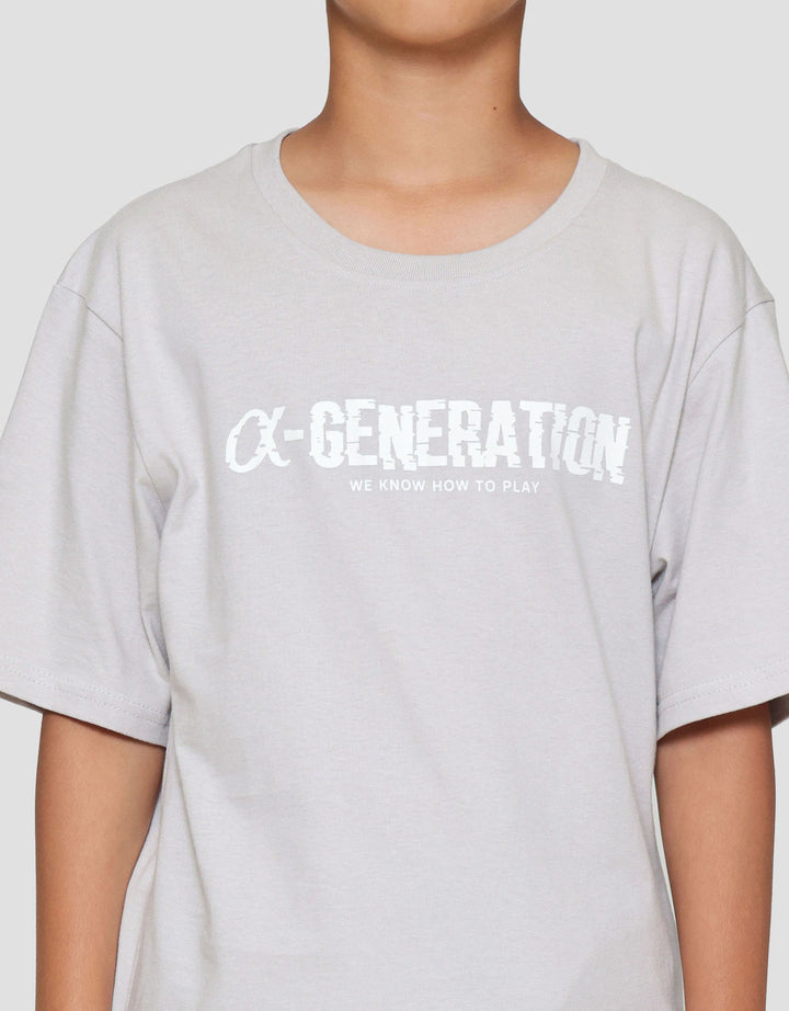 Nevada Generation Kaos Anak Laki-laki