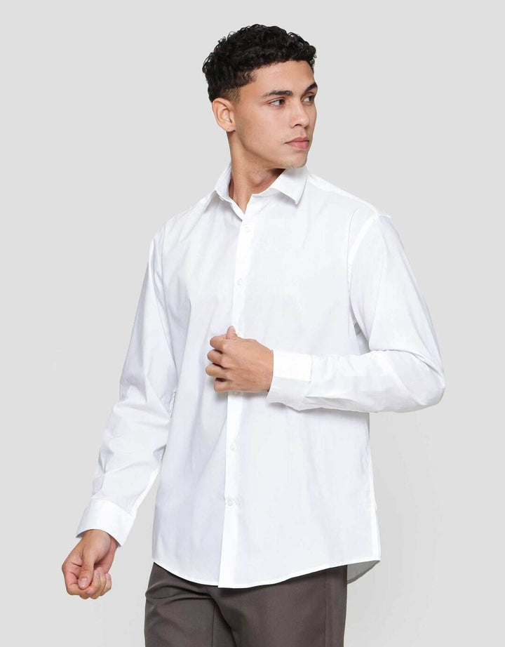 Cole Stretch Kemeja Slim Pria