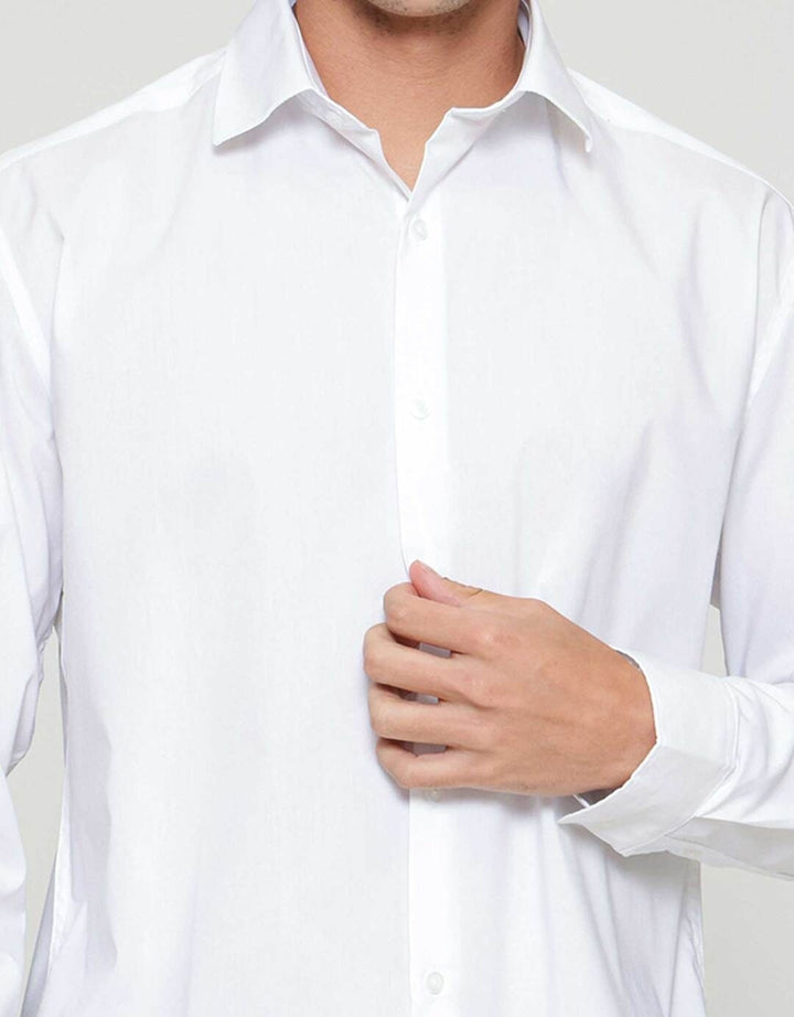 Cole Stretch Kemeja Slim Pria