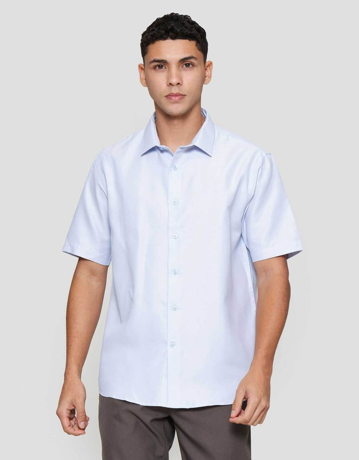 Cole Dobby Texture Cvc Kemeja Pria