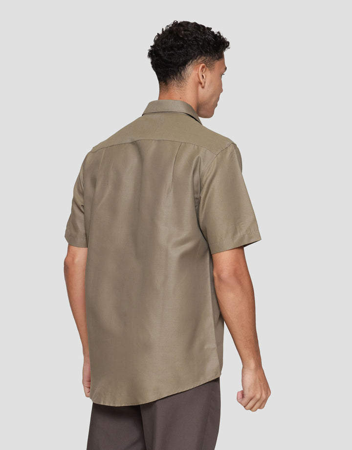 Cole Dobby Texture Cvc Kemeja Pria