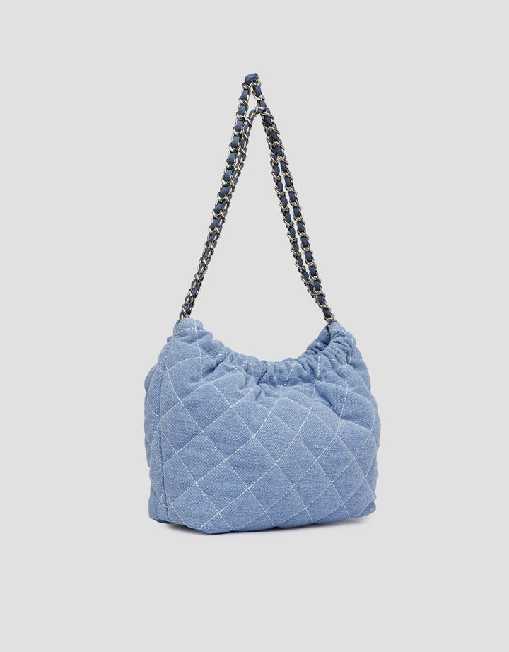 Nevada Shoulder Bag Denim Wanita