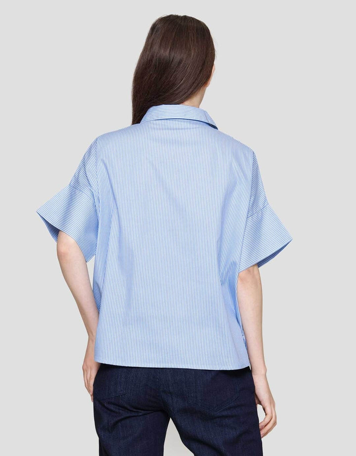 Connexion Stripe Kemeja Wanita