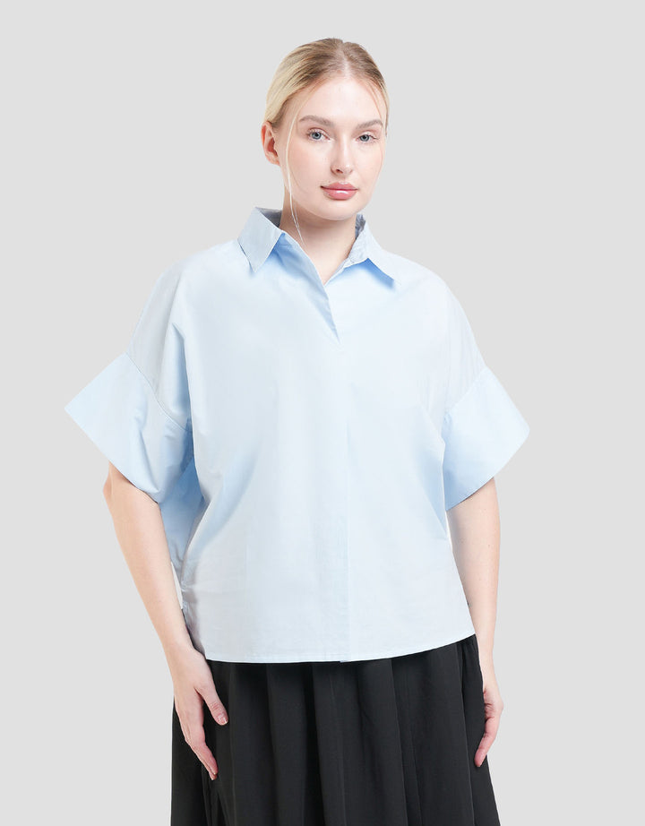 Connexion Twill Cotton Kemeja Wanita