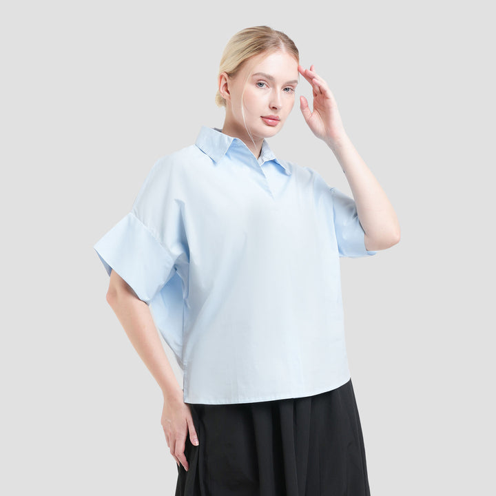 Connexion Twill Cotton Kemeja Wanita