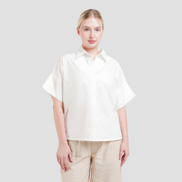 Connexion Twill Cotton Kemeja Wanita