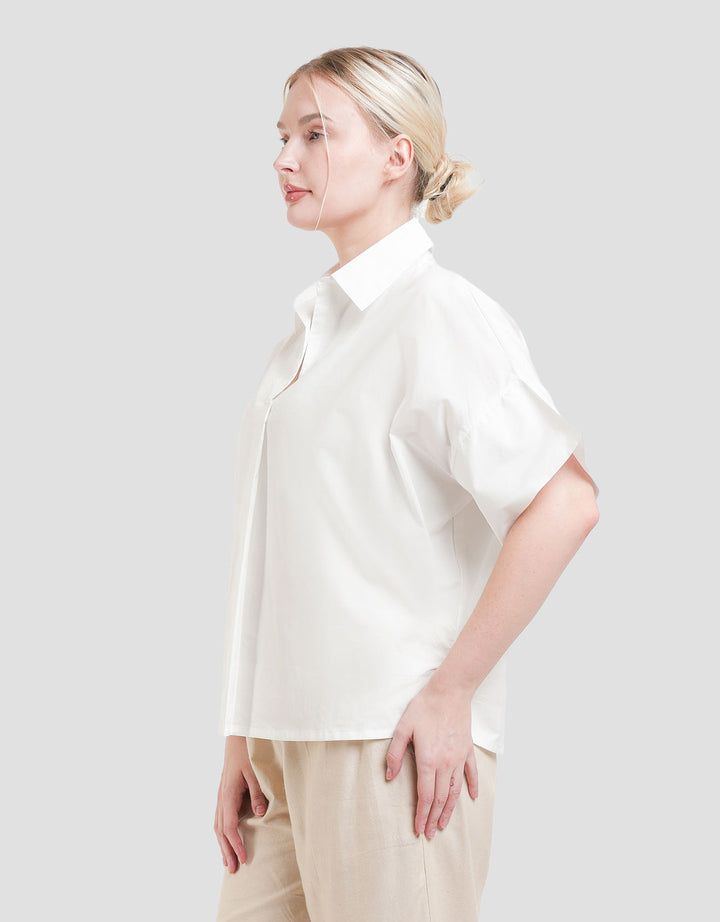 Connexion Twill Cotton Kemeja Wanita