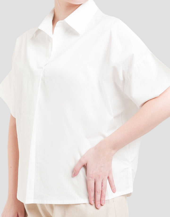 Connexion Twill Cotton Kemeja Wanita