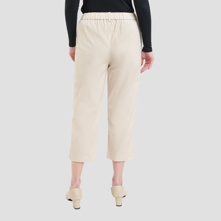 Connexion Capri Crop Baby Canvas Celana Wanita