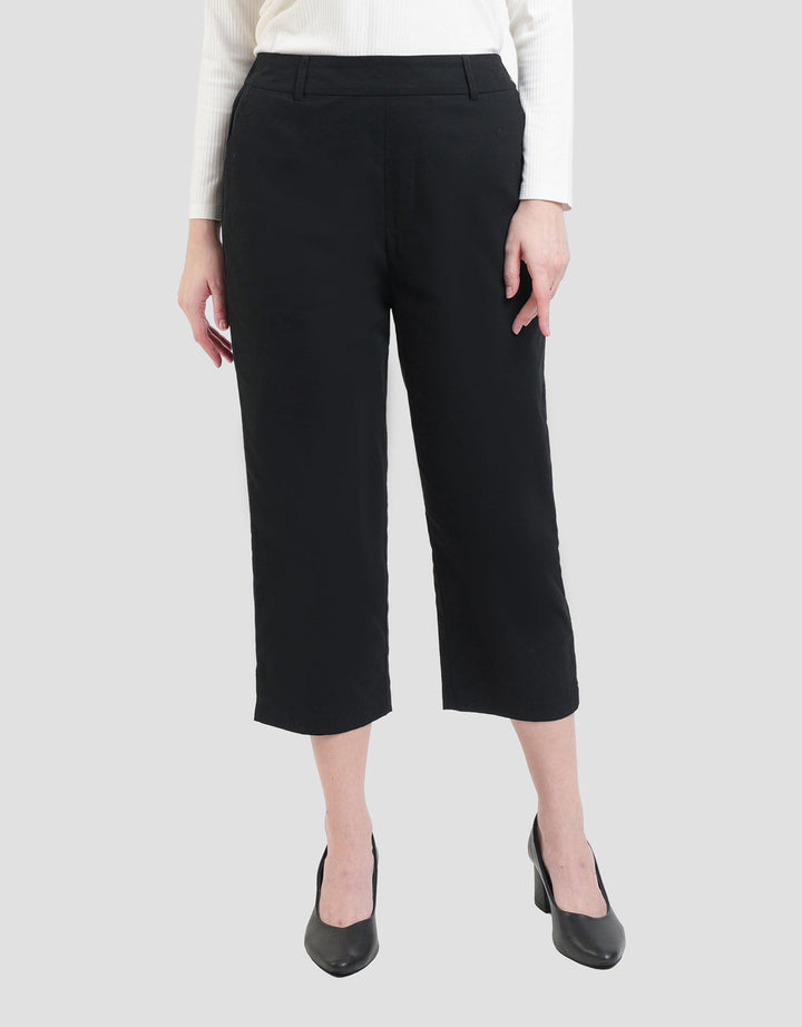 Connexion Capri Crop Baby Canvas Celana Wanita