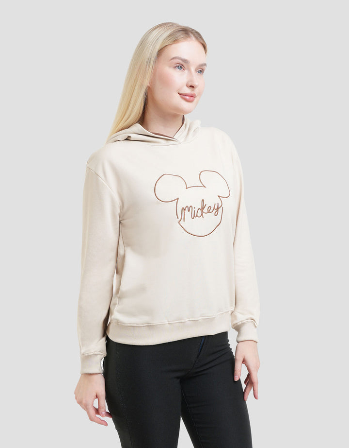 Disney Pull Over Basic Print Mickey Mouse Sweater Wanita