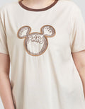 Disney Reguler Print Mickey Mouse Kaos Wanita