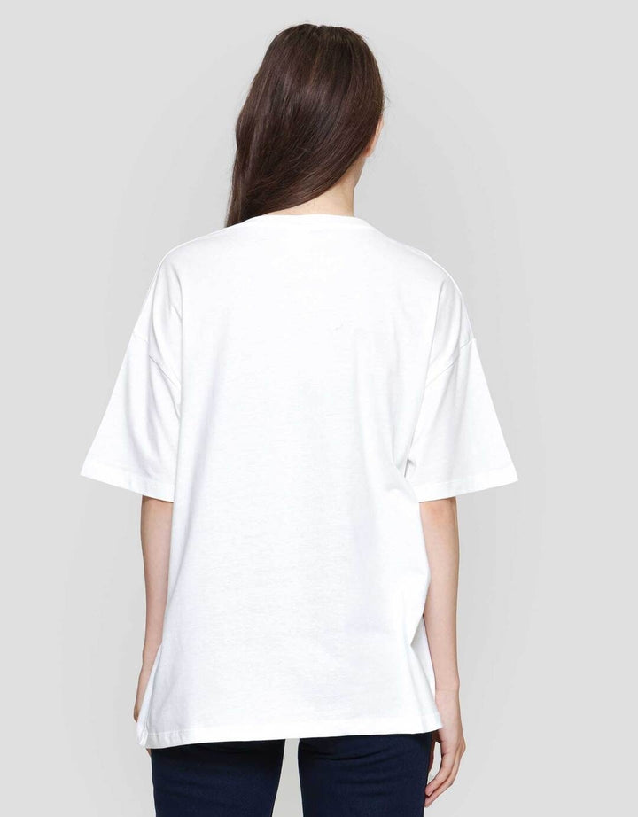 Disney Oversize Print Toy Story Kaos Lengan Pendek Wanita