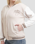 Disney Varsity Print Micke Mouse Jaket Wanita