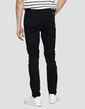 Triple Slim Fit Stretch Superblack Celana Jeans Big Size Pria