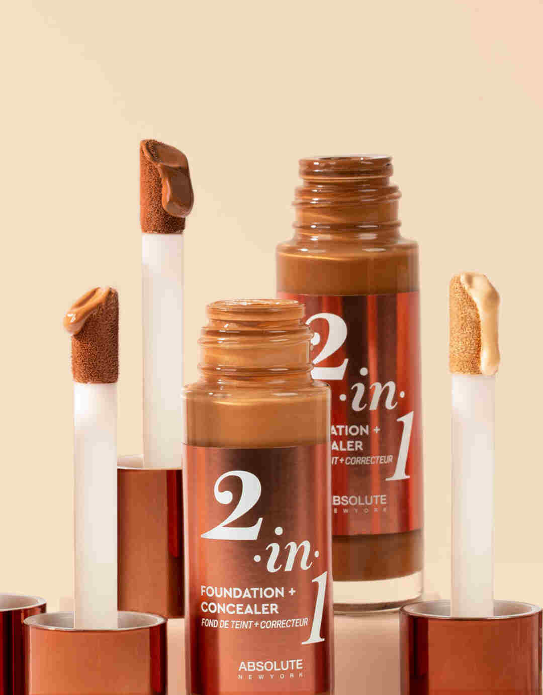 Absolute New York 2In1 Concealer Warm Sand Mffc03