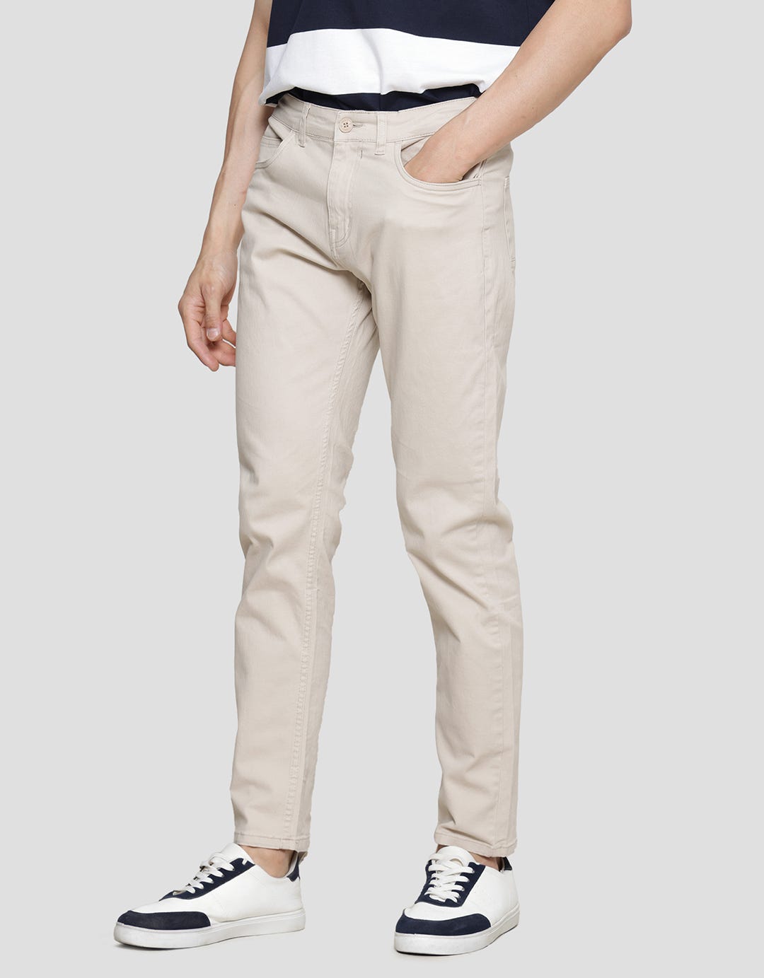 Triple Trouser Basic Slim Fit Men's Pants
