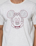 Disney Mickey Short Sleeve T-Shirt Sketch Head