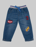 Pipiniko Denim Long Pants Bordir Paw