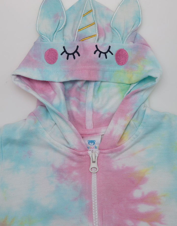 Pipiniko Jacket Unicorn Tie Dye