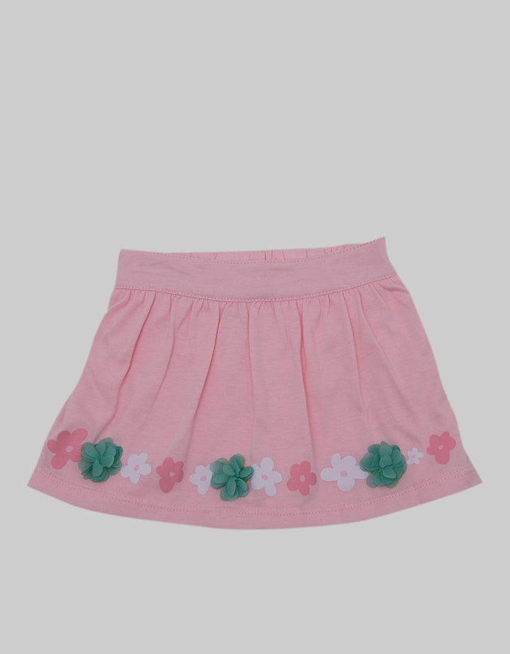 Pipiniko Midi Skirt Skort Flower