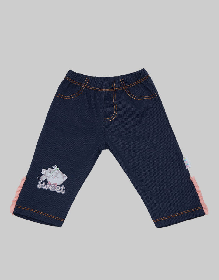Pipiniko Long Pants Jegging Denim Sweet Cat