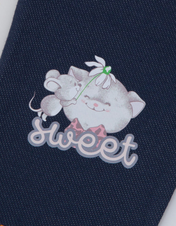 Pipiniko Long Pants Jegging Denim Sweet Cat