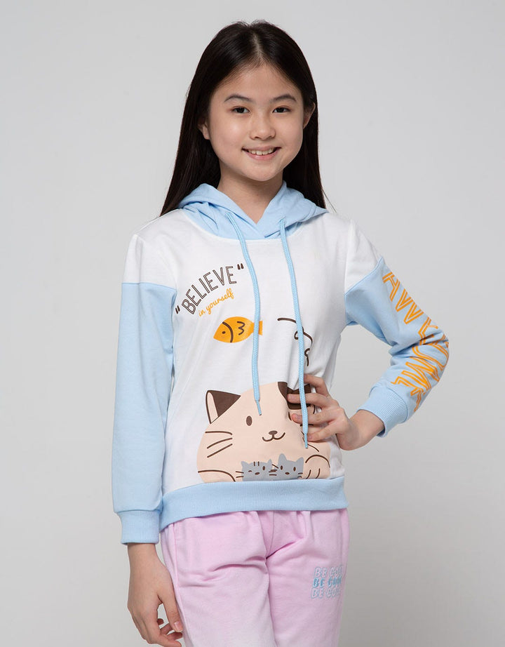 Aero Sweatshirt Sweatshirt Hoodie Meow Face