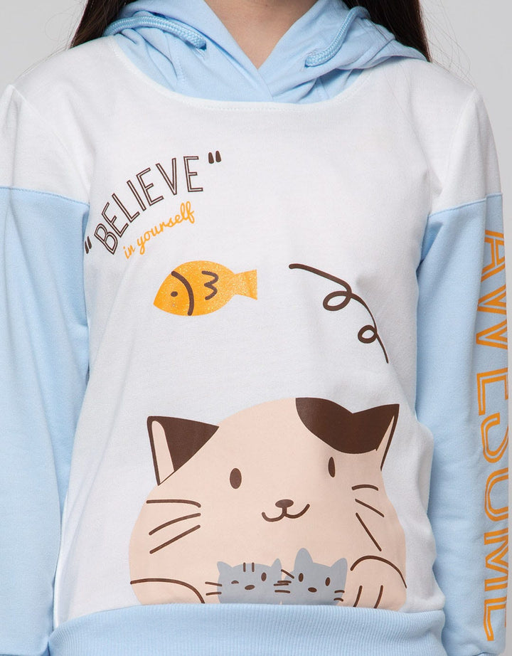 Aero Sweatshirt Sweatshirt Hoodie Meow Face