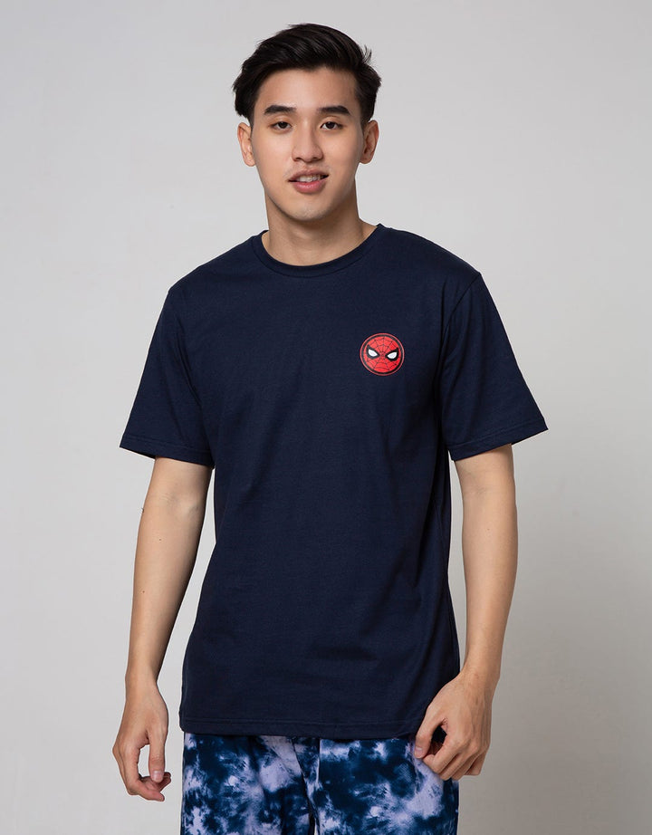 Marvel Spiderman Swinging Short Sleeve T-Shirt