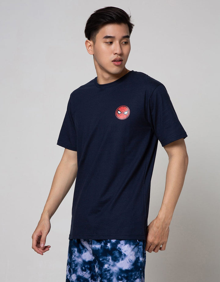 Marvel Spiderman Swinging Short Sleeve T-Shirt