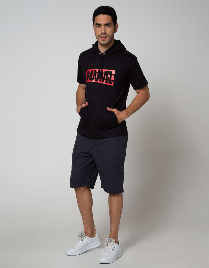 Marvel Hoodie Basic Logo Short Sleeve T-Shirt