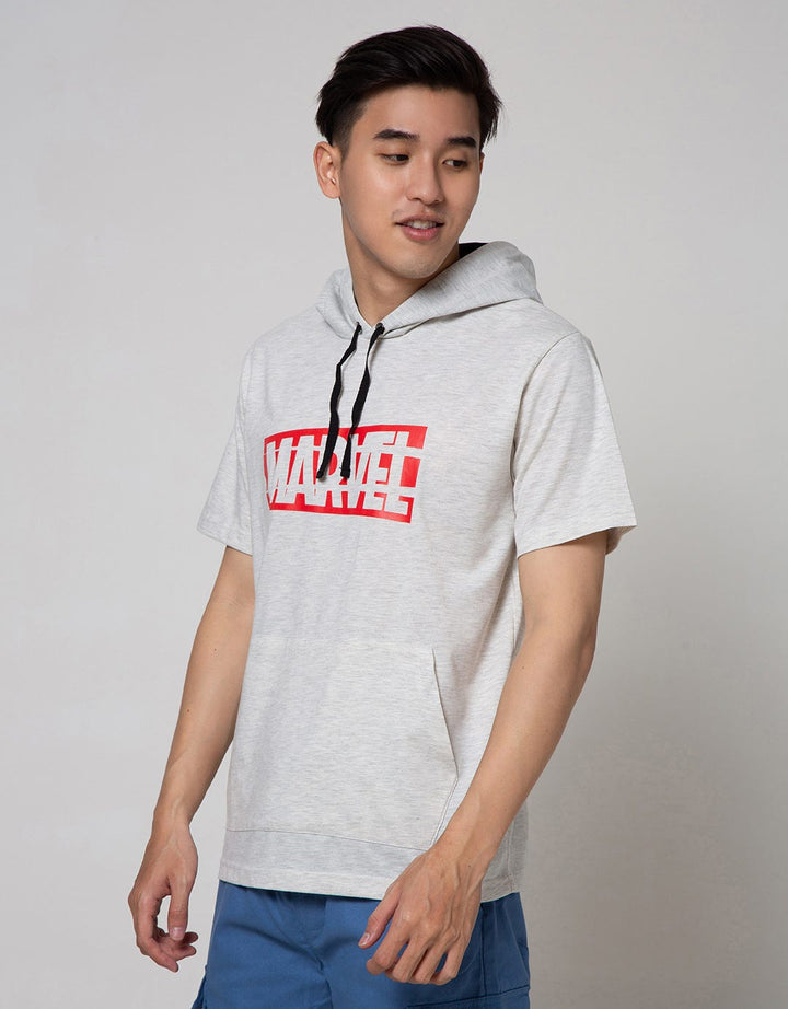 Marvel Hoodie Basic Logo Short Sleeve T-Shirt