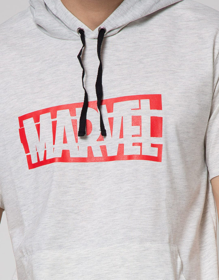 Marvel Hoodie Basic Logo Short Sleeve T-Shirt
