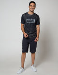 Marvel Ice Washed Look Short Sleeve T-Shirt