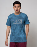 Marvel Ice Washed Look Short Sleeve T-Shirt