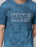 Marvel Ice Washed Look Short Sleeve T-Shirt