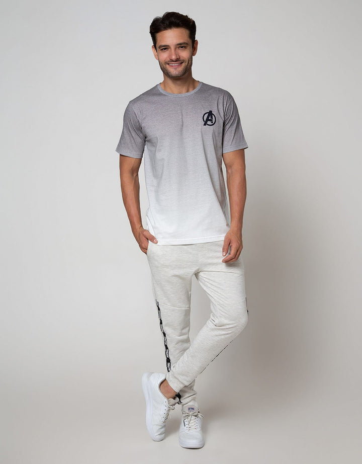 Marvel Short Sleeve T-Shirt Avenger Ombre Logo
