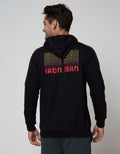 Marvel Iron Sweatshirt Hood Cut N Sew Leather