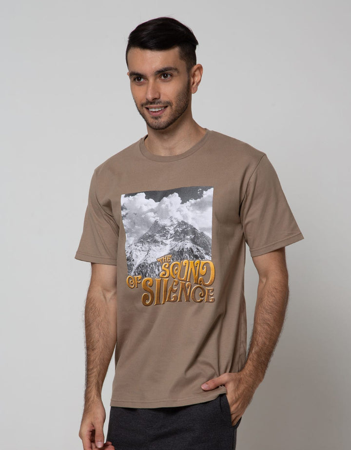 Nevada Short Sleeve T-Shirt Print Sound Silence