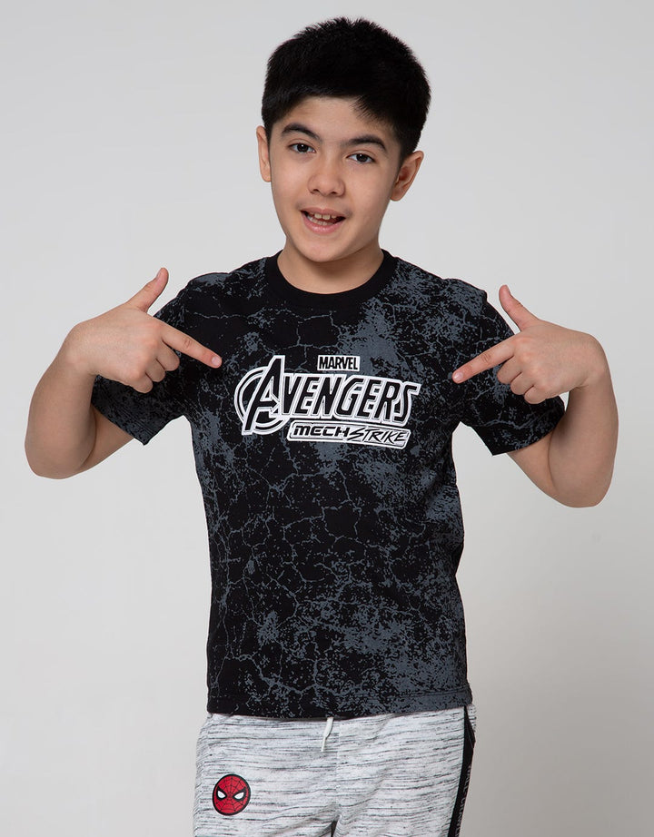 Marvel Avenger Print Logo Short Sleeve T-Shirt