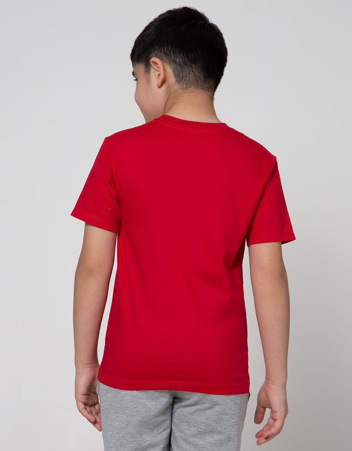 Marvel Ironman Tulisan Head Short Sleeve T-Shirt