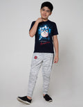 Marvel Captain America Head Short Sleeve T-Shirt