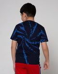 Marvel Captain America Print Swirl Short Sleeve T-Shirt