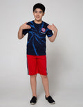 Marvel Captain America Print Swirl Short Sleeve T-Shirt