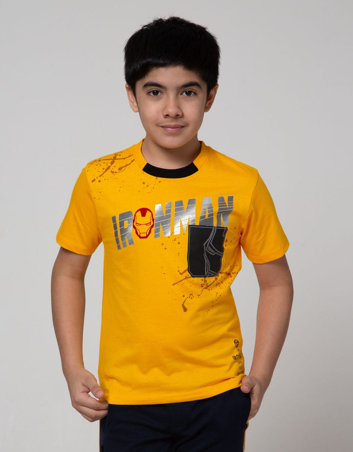 Marvel Ironman Kantong T-Shirt