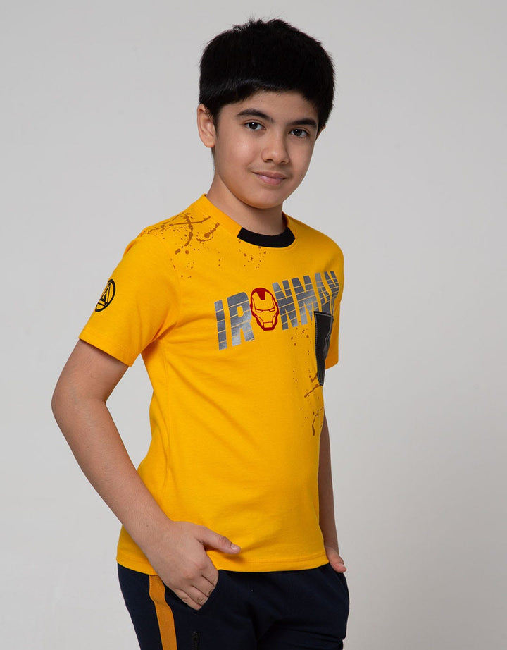 Marvel Ironman Kantong T-Shirt